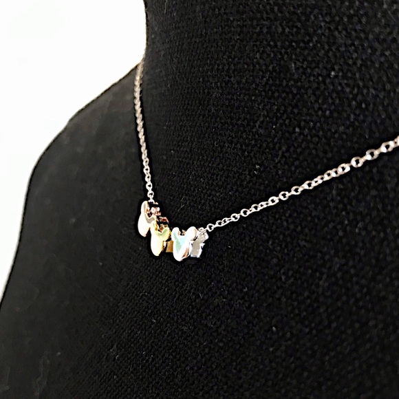Disney’s Mickey tri tone pendant necklace - Picture 4 of 7